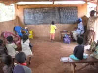 Ehemalige Schule in Akwartekwaso